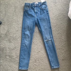 Zara Skinny Blue Jeans